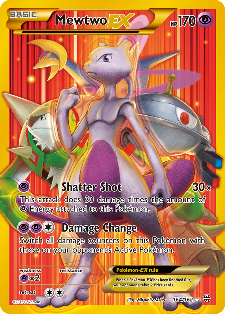 Mewtwo EX (164/162) [XY: BREAKthrough] | Jomio and Rueliete's Cards and Comics