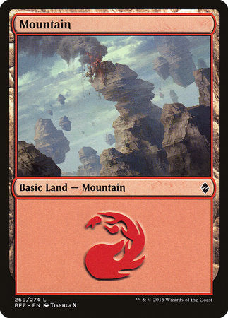 Mountain (269) [Battle for Zendikar] | Jomio and Rueliete's Cards and Comics