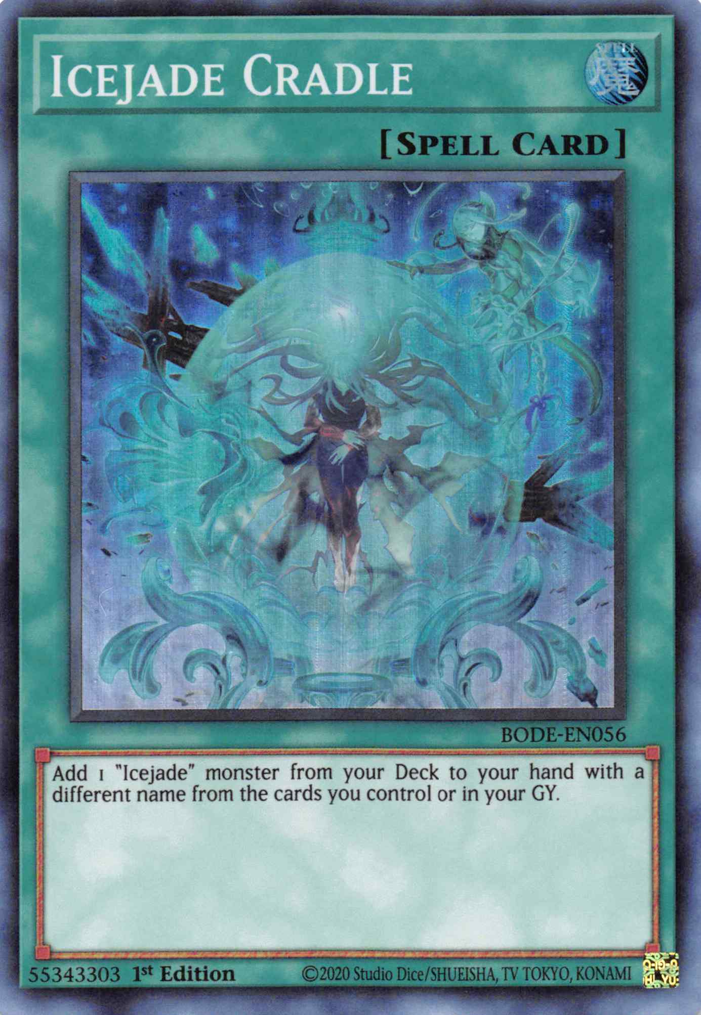 Icejade Cradle [BODE-EN056] Super Rare | Jomio and Rueliete's Cards and Comics