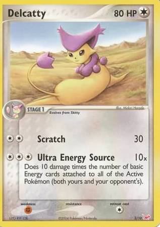 Delcatty (3/10) [EX: Trainer Kit - Latias] | Jomio and Rueliete's Cards and Comics