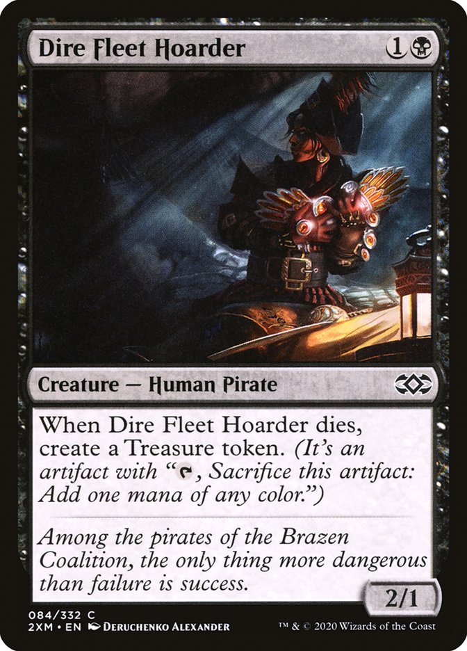 Dire Fleet Hoarder [Double Masters] | Jomio and Rueliete's Cards and Comics