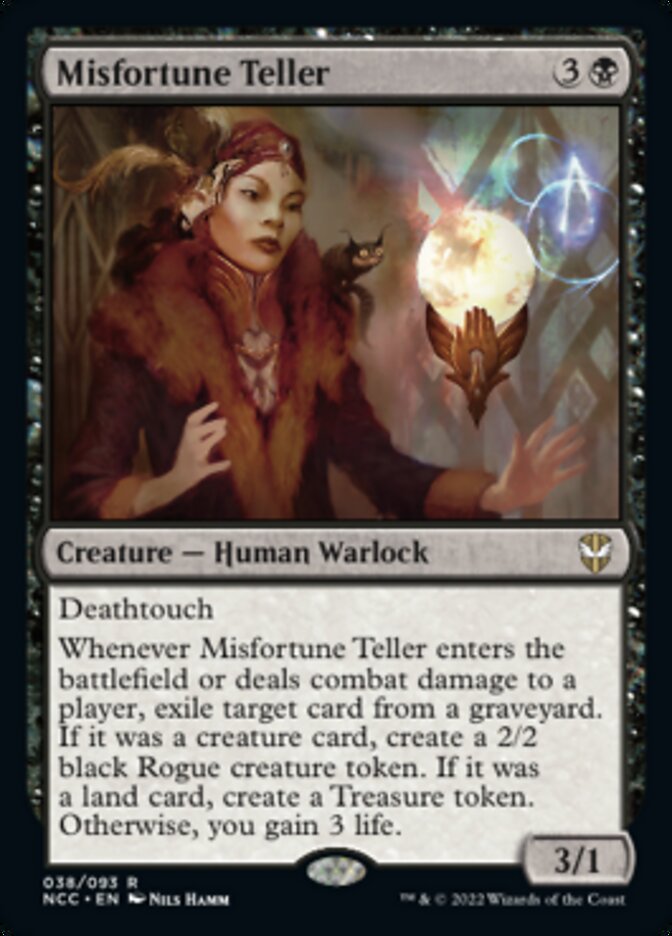 Misfortune Teller [Streets of New Capenna Commander] | Jomio and Rueliete's Cards and Comics