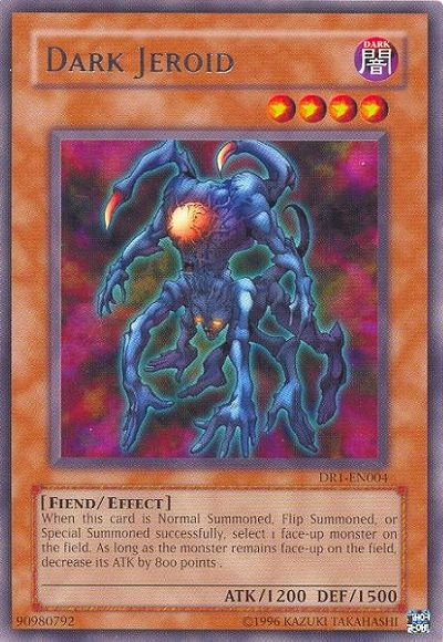Dark Jeroid [DR1-EN004] Rare | Jomio and Rueliete's Cards and Comics