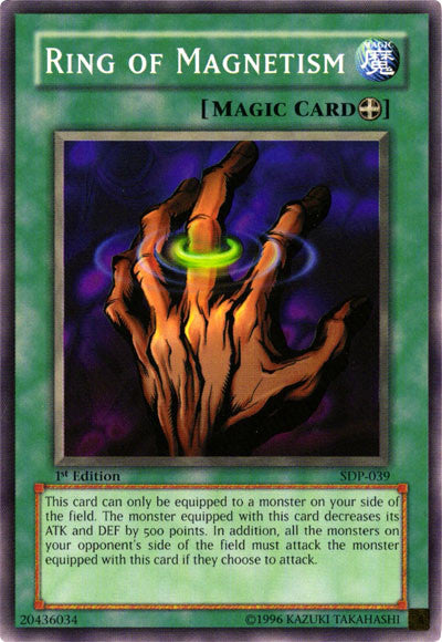 Ring of Magnetism [SDP-039] Common | Jomio and Rueliete's Cards and Comics