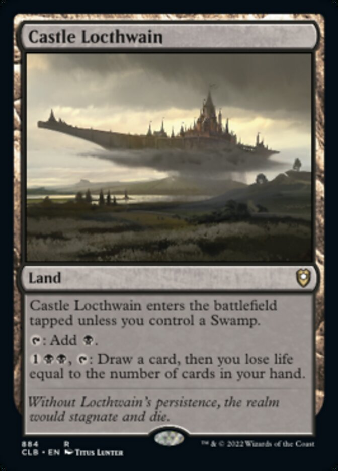 Castle Locthwain [Commander Legends: Battle for Baldur's Gate] | Jomio and Rueliete's Cards and Comics