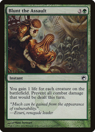 Blunt the Assault [Scars of Mirrodin] | Jomio and Rueliete's Cards and Comics