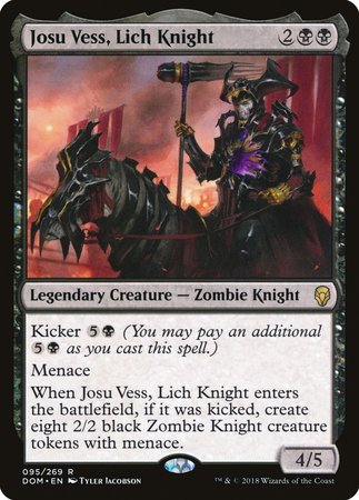 Josu Vess, Lich Knight [Dominaria] | Jomio and Rueliete's Cards and Comics