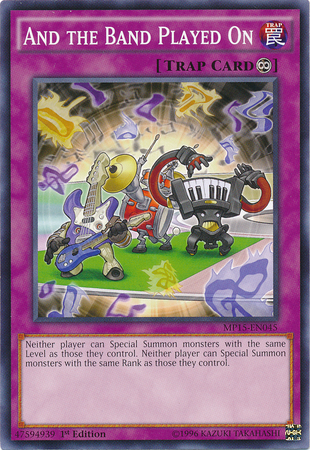 And the Band Played On [MP15-EN045] Common | Jomio and Rueliete's Cards and Comics