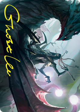 Specter of the Fens Art Card (Gold-Stamped Signature) [Strixhaven: School of Mages Art Series] | Jomio and Rueliete's Cards and Comics