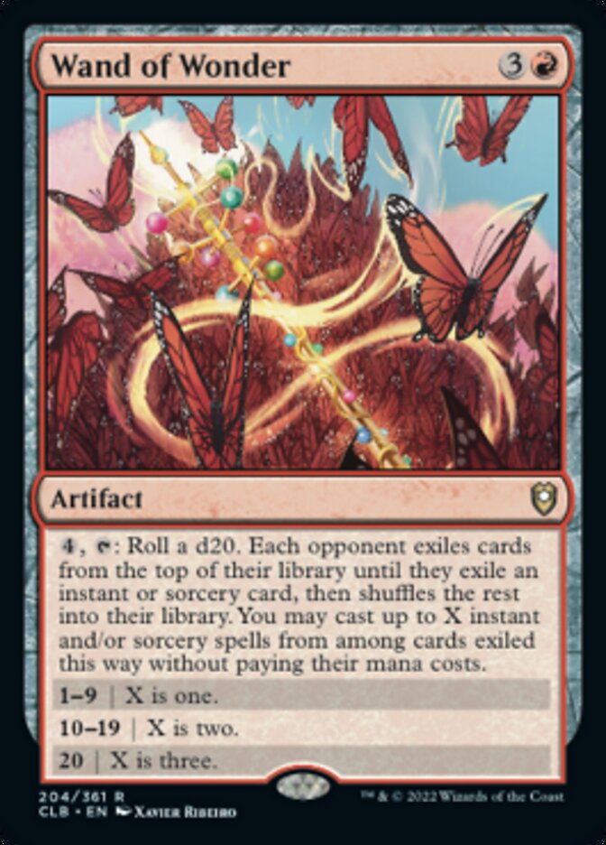 Wand of Wonder [Commander Legends: Battle for Baldur's Gate] | Jomio and Rueliete's Cards and Comics