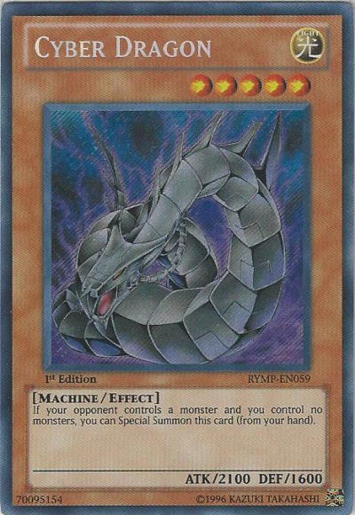 Cyber Dragon [RYMP-EN059] Secret Rare | Jomio and Rueliete's Cards and Comics