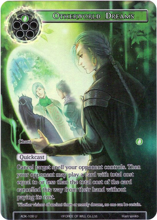 Otherworld Dreams (Full Art) (ADK-106) [Advent of the Demon King] | Jomio and Rueliete's Cards and Comics
