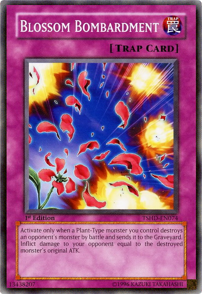 Blossom Bombardment [TSHD-EN074] Common | Jomio and Rueliete's Cards and Comics