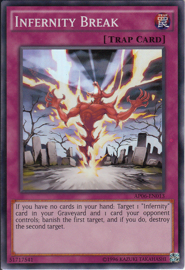 Infernity Break [AP06-EN013] Super Rare | Jomio and Rueliete's Cards and Comics