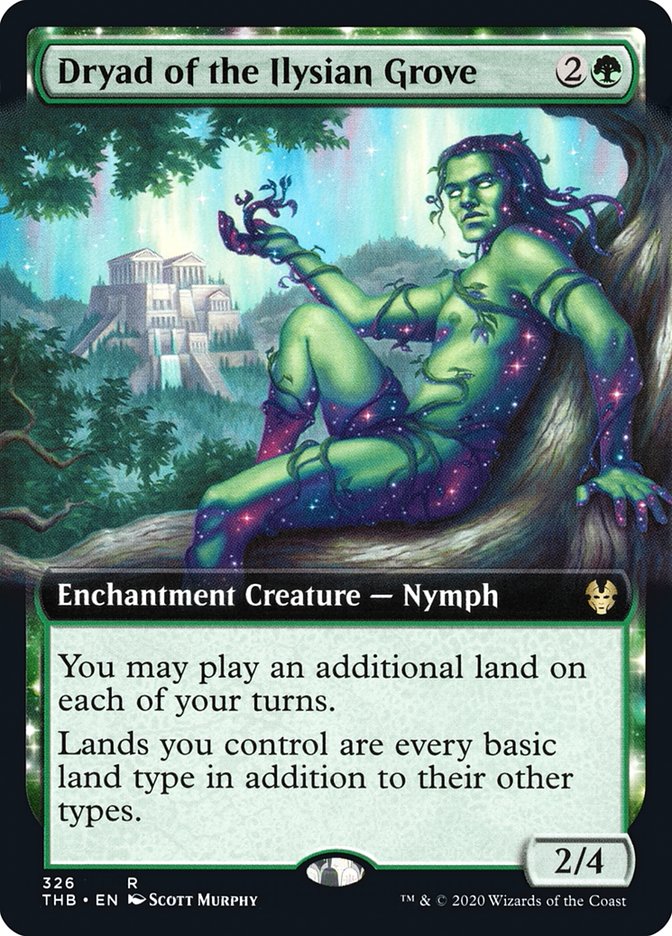 Dryad of the Ilysian Grove (Extended Art) [Theros Beyond Death] | Jomio and Rueliete's Cards and Comics