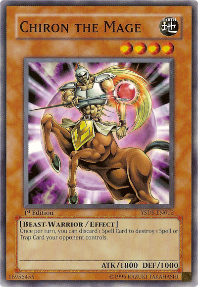 Chiron the Mage [YSDS-EN012] Common | Jomio and Rueliete's Cards and Comics