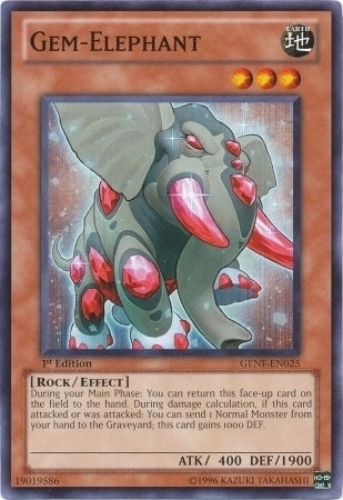 Gem-Elephant [GENF-EN025] Common | Jomio and Rueliete's Cards and Comics