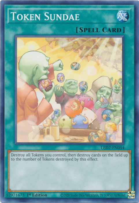 Token Sundae [LED7-EN054] Common | Jomio and Rueliete's Cards and Comics