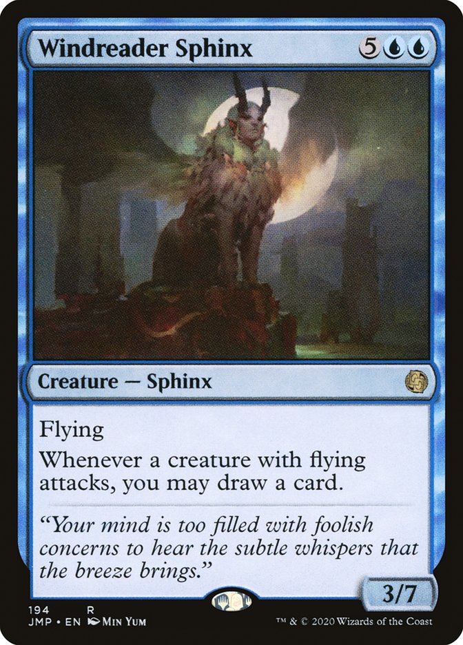 Windreader Sphinx [Jumpstart] | Jomio and Rueliete's Cards and Comics