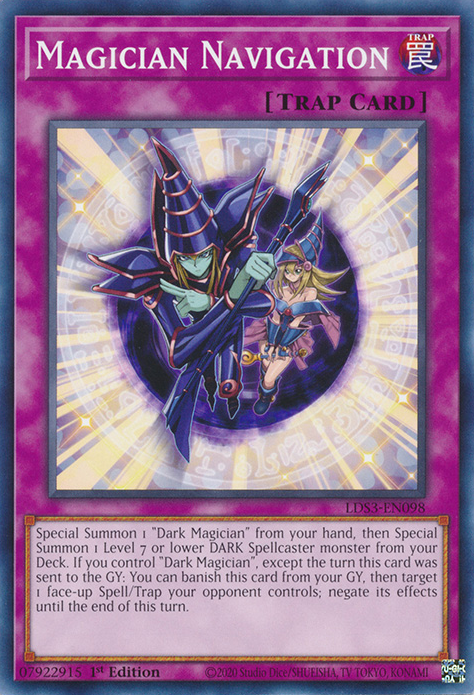 Magician Navigation [LDS3-EN098] Common | Jomio and Rueliete's Cards and Comics