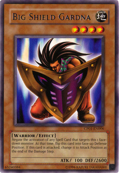 Big Shield Gardna [CP01-EN006] Rare | Jomio and Rueliete's Cards and Comics