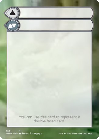 Helper Card (9/9) [Kaldheim Tokens] | Jomio and Rueliete's Cards and Comics