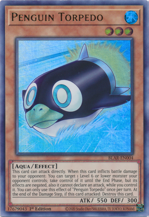 Penguin Torpedo [BLAR-EN004] Ultra Rare | Jomio and Rueliete's Cards and Comics