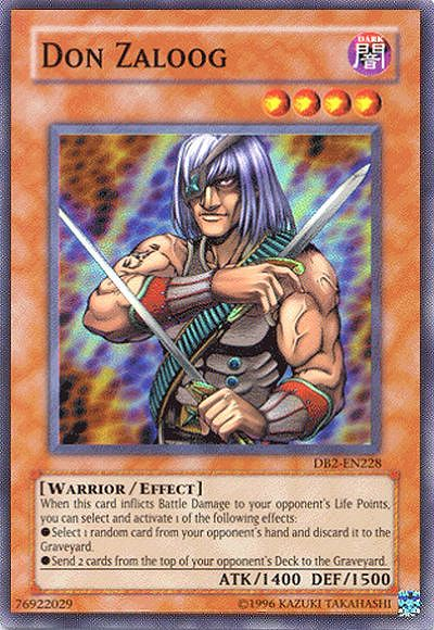 Don Zaloog [DB2-EN228] Super Rare | Jomio and Rueliete's Cards and Comics
