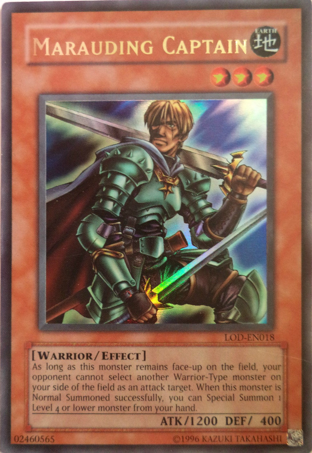 Marauding Captain [LOD-EN018] Ultra Rare | Jomio and Rueliete's Cards and Comics