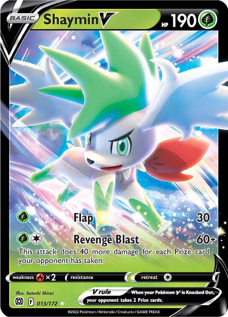 Shaymin V (013/172) [Sword & Shield: Brilliant Stars] | Jomio and Rueliete's Cards and Comics
