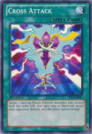 Cross Attack [SP14-EN032] Common | Jomio and Rueliete's Cards and Comics