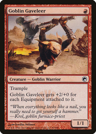 Goblin Gaveleer [Scars of Mirrodin] | Jomio and Rueliete's Cards and Comics