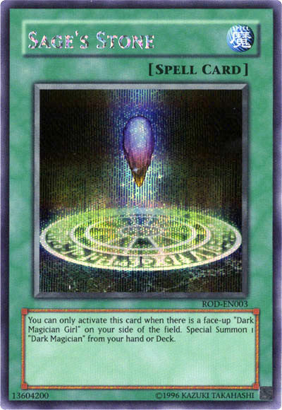 Sage's Stone (Reshef of Destruction) [ROD-EN003] Secret Rare | Jomio and Rueliete's Cards and Comics