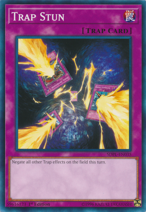 Trap Stun [SDPL-EN035] Common | Jomio and Rueliete's Cards and Comics