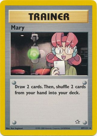 Mary (87/111) [Neo Genesis Unlimited] | Jomio and Rueliete's Cards and Comics