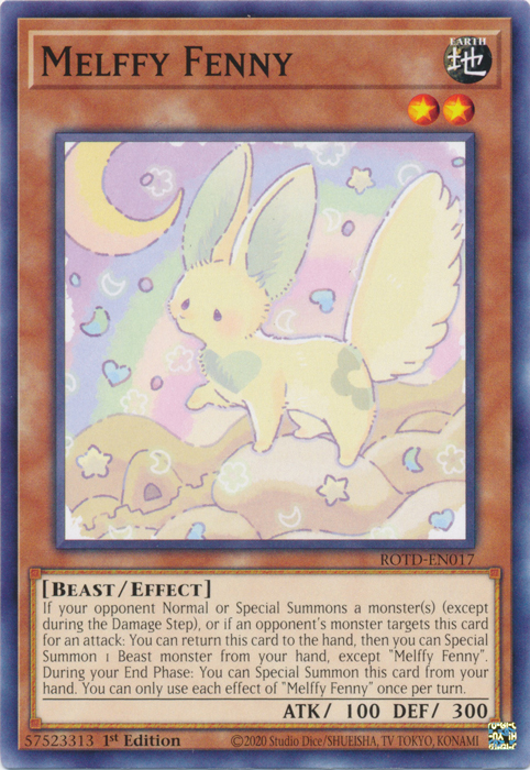 Melffy Fenny [ROTD-EN017] Common | Jomio and Rueliete's Cards and Comics