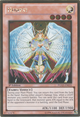 Honest [PGLD-EN035] Gold Rare | Jomio and Rueliete's Cards and Comics