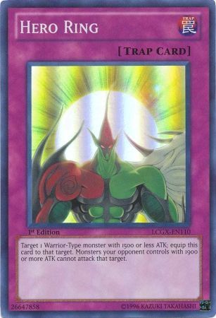 Hero Ring [LCGX-EN110] Super Rare | Jomio and Rueliete's Cards and Comics