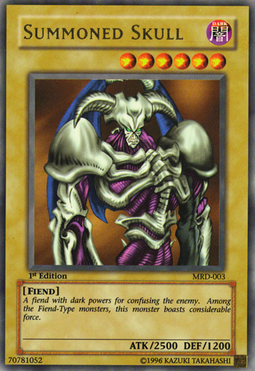 Summoned Skull [MRD-003] Ultra Rare | Jomio and Rueliete's Cards and Comics