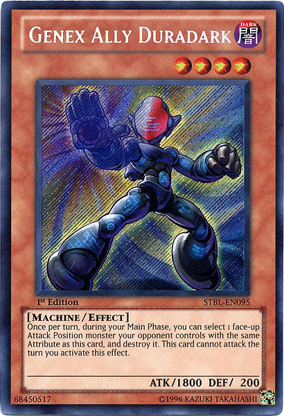 Genex Ally Duradark [STBL-EN095] Secret Rare | Jomio and Rueliete's Cards and Comics