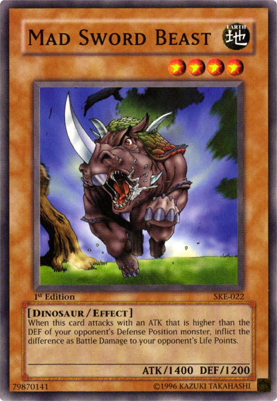 Mad Sword Beast [SKE-022] Common | Jomio and Rueliete's Cards and Comics
