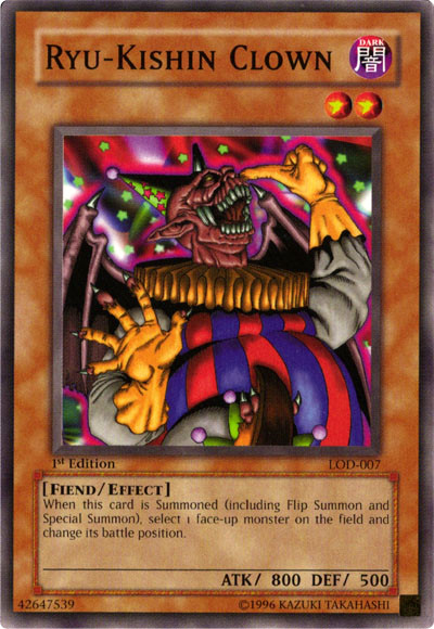 Ryu-Kishin Clown [LOD-007] Common | Jomio and Rueliete's Cards and Comics