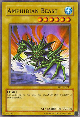 Amphibian Beast [DB1-EN211] Common | Jomio and Rueliete's Cards and Comics