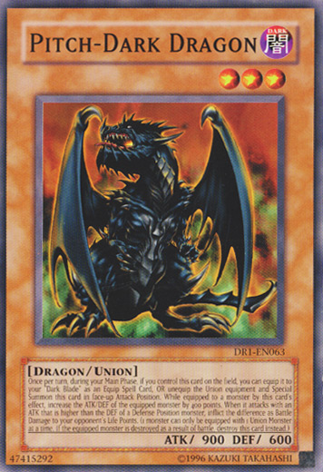 Pitch-Dark Dragon [DR1-EN063] Common | Jomio and Rueliete's Cards and Comics