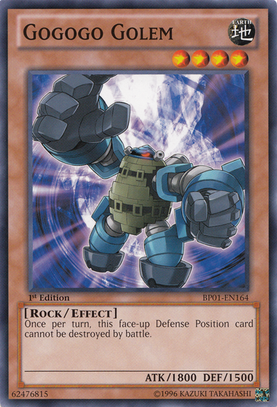 Gogogo Golem [BP01-EN164] Common | Jomio and Rueliete's Cards and Comics