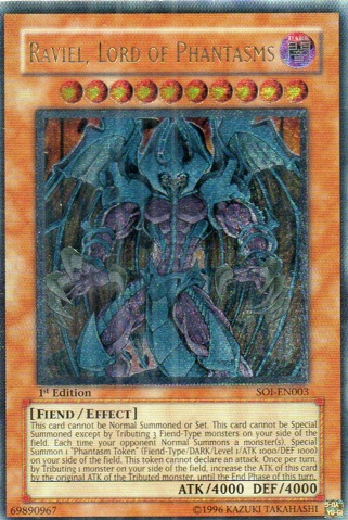 Raviel, Lord of Phantasms (UTR) [SOI-EN003] Ultimate Rare | Jomio and Rueliete's Cards and Comics