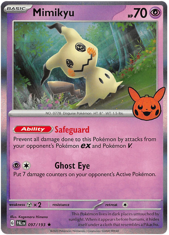 Mimikyu (097/193) [Trick or Trade 2023] | Jomio and Rueliete's Cards and Comics