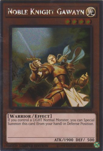 Noble Knight Gawayn [NKRT-EN004] Platinum Rare | Jomio and Rueliete's Cards and Comics