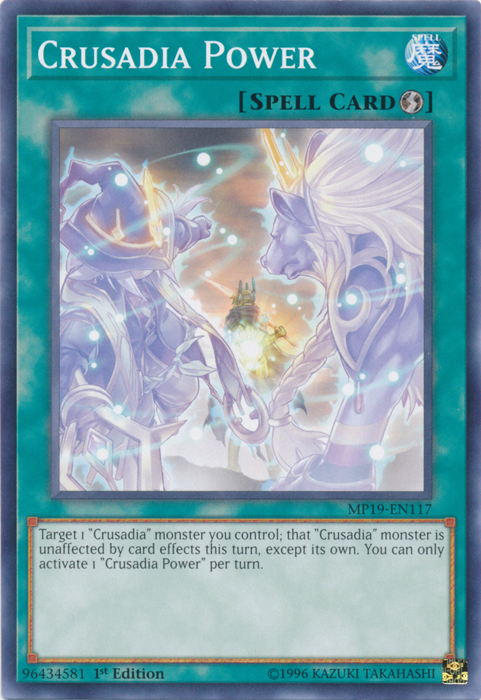 Crusadia Power [MP19-EN117] Common | Jomio and Rueliete's Cards and Comics