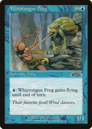 Whiptongue Frog [Exodus] | Jomio and Rueliete's Cards and Comics